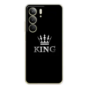 Чехол (Корона на чёрном фоне) для С73 4Джи (KING)