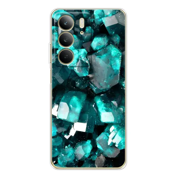 Чехол с рисунком «Кристалы» для Realme C73 5G Чехол с рисунком «Кристалы» для Realme C73 5G
