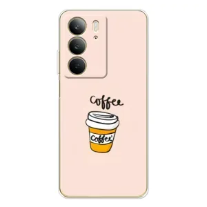 Чехол с изображением вкусной еды для Realme C73 5G (Кружка кофе)