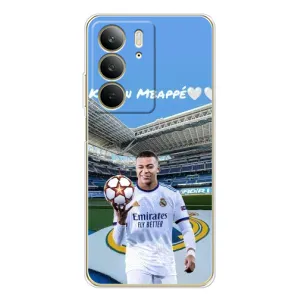 Чехол (TPU) с Футболистом на Realme C73 5G (Mbappe Real)