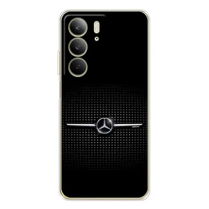Силіконовий бампер з картинкою машини на Realme C73 5G (Mercedes)