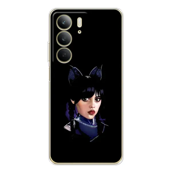 Чехол с рисунком «Милая Уэнсдей» для Realme C73 5G Чехол с рисунком «Милая Уэнсдей» для Realme C73 5G