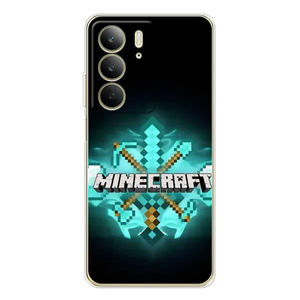 Чехол с рисунком «MineCraft 2» для Realme C73 5G