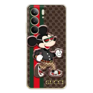 Чехлы Бренд GUCCI для Realme C73 5G (Маус Гуччи)