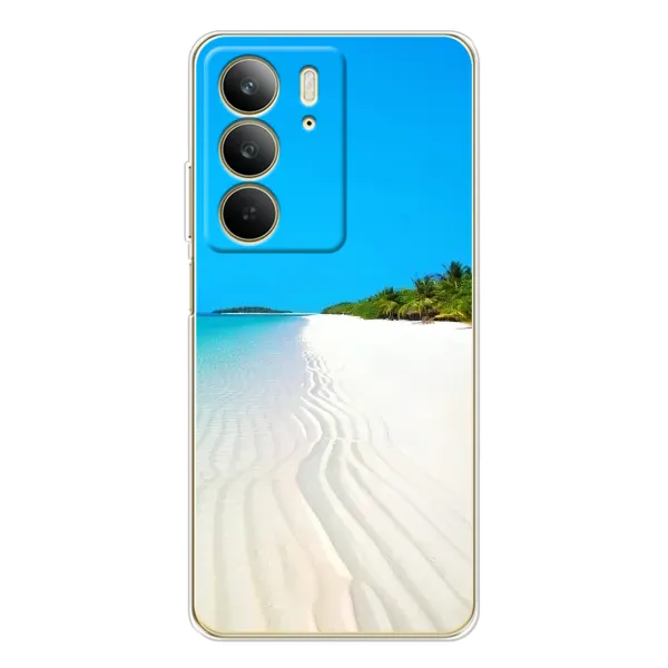 Чехол с рисунком «Море песок» для Realme C73 5G