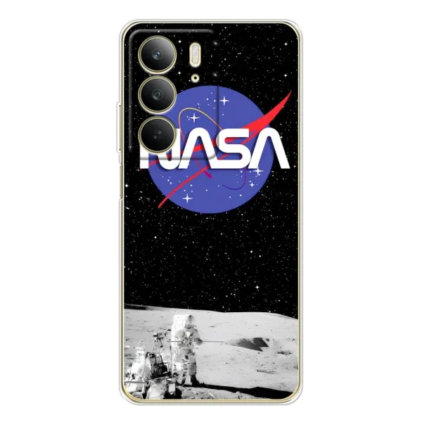 Чехол с рисунком «Nasa на луне» для Realme C73 5G Чехол с рисунком «Nasa на луне» для Realme C73 5G