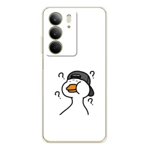 Бампер с принтом Мемы для Realme C73 5G (Непонимание)