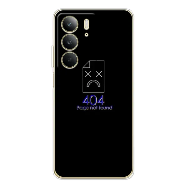 Чехол с рисунком «Ошибка 404» для Realme C73 5G Чехол с рисунком «Ошибка 404» для Realme C73 5G