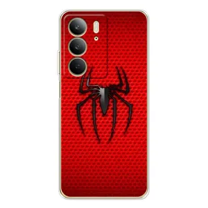Чехол Супергерой Человека Паука на Realme C73 5G (Паук марвел)