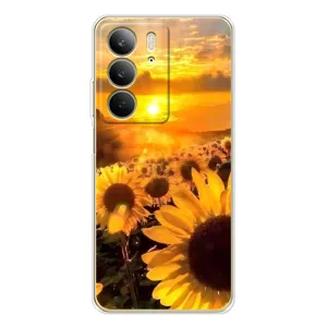 Чохол з Квітами для Realme C73 5G (поле соняшників)