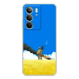 Чехлы на военную тематику для Realme C73 5G (Попадание)