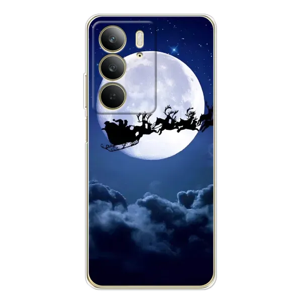 Чехол с рисунком «Санта - луна» для Realme C73 5G Чехол с рисунком «Санта - луна» для Realme C73 5G
