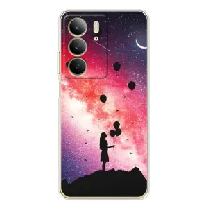 Силіконові Чохли Коханій людині для Realme C73 5G (Кулі в небі)