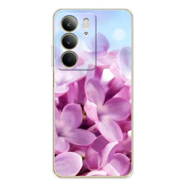 Чехол с рисунком «Сиреневые цветы» для Realme C73 5G Чехол с рисунком «Сиреневые цветы» для Realme C73 5G