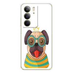 Бампер для Realme C73 5G з картинкою "Песики" (Собака Король)