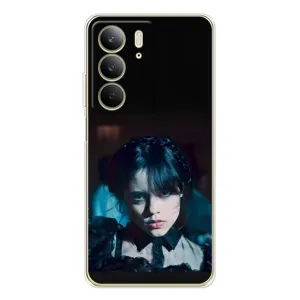 Чехлы с принтом Уэнсдей на Realme C73 5G (Танец Уэнсдей)