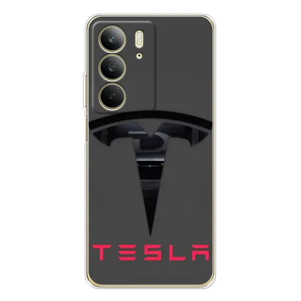 Чехол с рисунком «Logo TESLA» для Realme C73 5G Чехол с рисунком «Logo TESLA» для Realme C73 5G