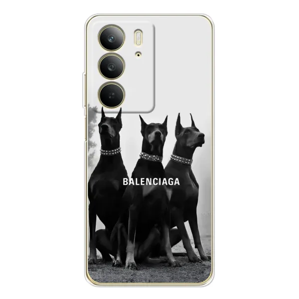 Чохол з малюнком «Три добермана» для Realme C73 5G Чохол з малюнком «Три добермана» для Realme C73 5G