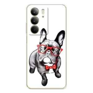 Бампер для Realme C73 5G з картинкою "Песики" (В окулярах)