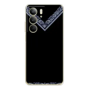 Силиконовый Чехол на Realme C73 5G (Воротник вышиванки)