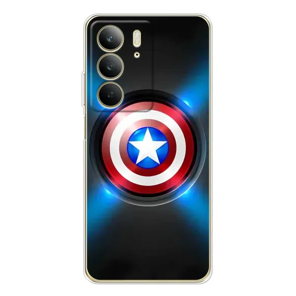 Чехол с рисунком «Яркий Щит Капитана» для Realme C73 5G Чехол с рисунком «Яркий Щит Капитана» для Realme C73 5G