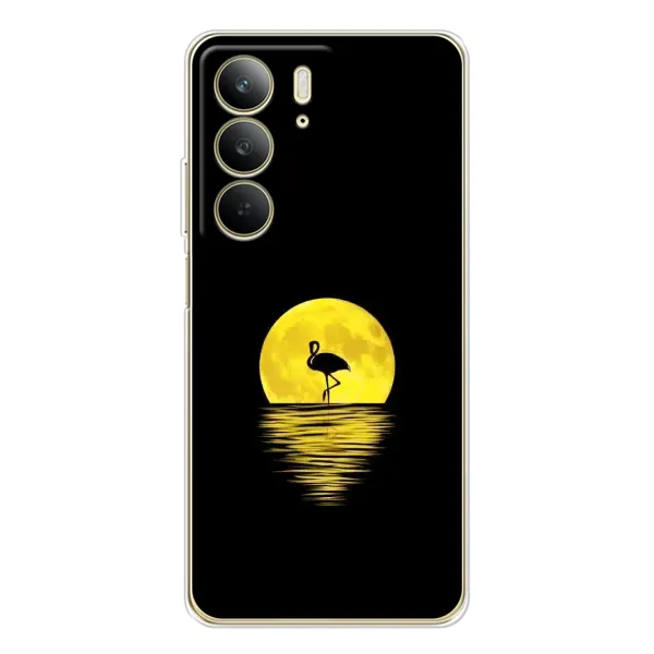 Чехол с рисунком «Желтый Закат» для Realme C73 5G
