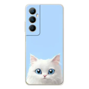 Чохол на тематику: Коти для Realme C75 (Білий кіт)