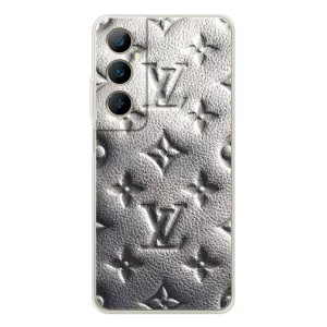 Текстурный Чехол Louis Vuitton для Реалми С75 (Бежевый ЛВ)