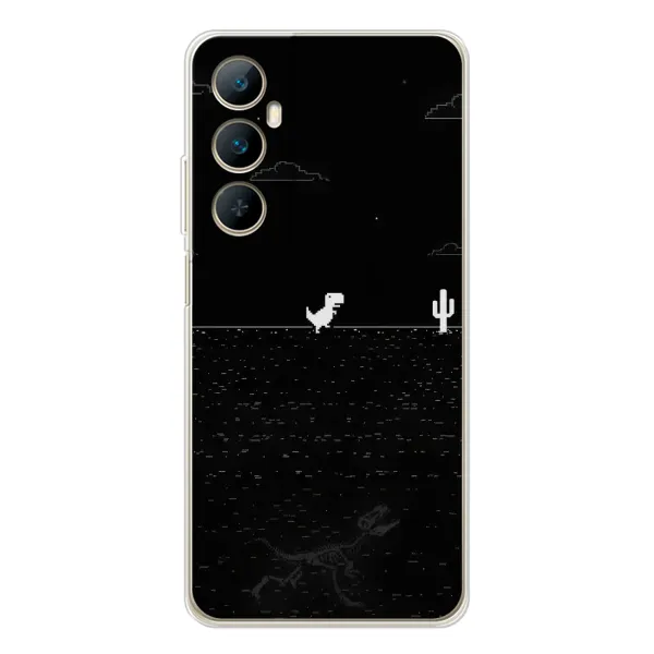 Чехол с рисунком «Динозаврик» для Realme C75 Чехол с рисунком «Динозаврик» для Realme C75