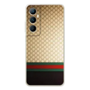 Чехлы Бренд GUCCI для Realme C75 (Фон Гуччи)