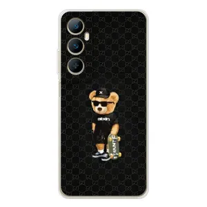 Чехлы Мишка Тедди для Реалми С75 (GUCCI Teddy)
