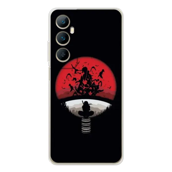 Чехол с рисунком «Итачи на черном» для Realme C75 Чехол с рисунком «Итачи на черном» для Realme C75