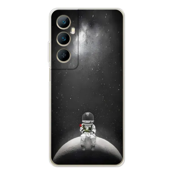 Чехол с рисунком «Космонавт романтик» для Realme C75 Чехол с рисунком «Космонавт романтик» для Realme C75