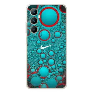 Силиконовый Чехол на Realme C75 с картинкой Nike (Найк зеленый)