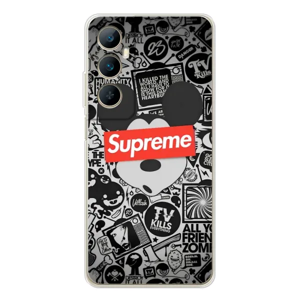 Чехол с рисунком «Supreme Маус» для Realme C75