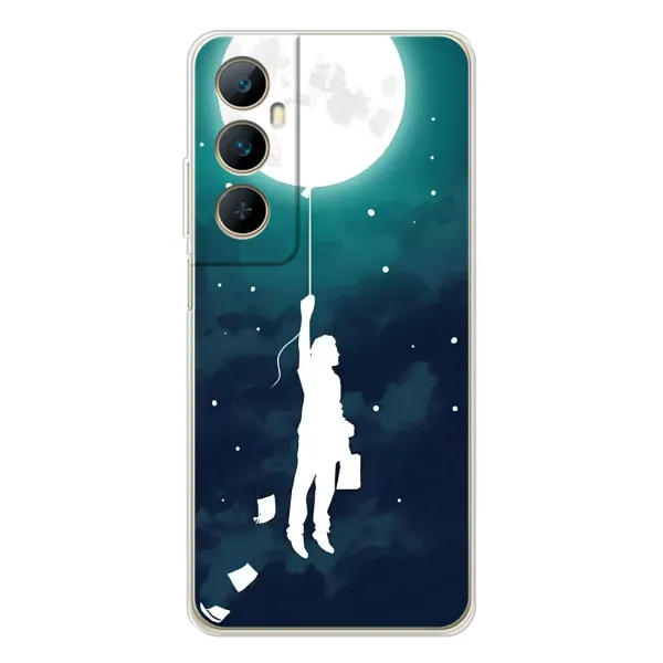 Чехол с рисунком «To The moon» для Realme C75 Чехол с рисунком «To The moon» для Realme C75