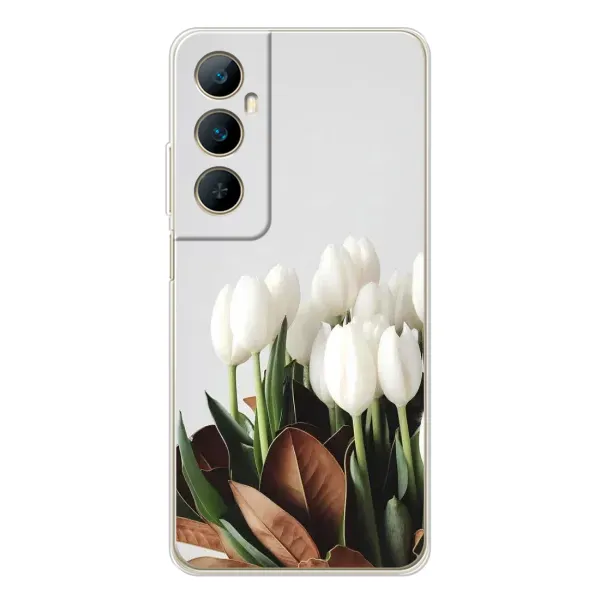 Чехол с рисунком «Букет тюльпанов» для Realme C76 Чехол с рисунком «Букет тюльпанов» для Realme C76