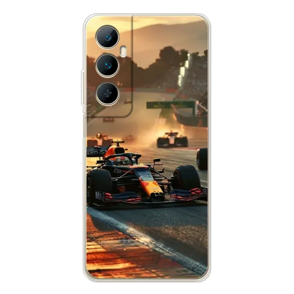 Чехол с рисунком «Чемпионат ф1» для Realme C76