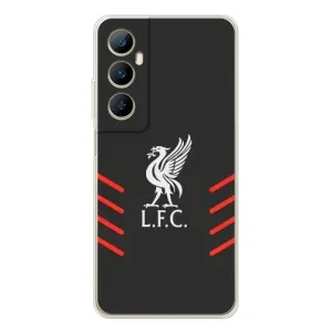 Силиконовые Чехлы принт Футбол на Realme C76 (Эмблема Liverpool)