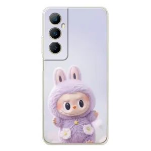 Чохол з принтом Лабубу для Realme C76 (Фіолетовий Лабубу)