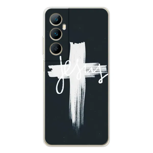 Чехол с рисунком «Jesus» для Realme C76