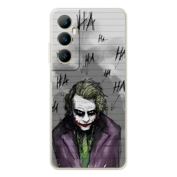 Чехол с рисунком «Joker клоун» для Realme C76 Чехол с рисунком «Joker клоун» для Realme C76