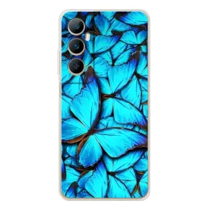 Силіконовий бампер з картинкою звірів для Realme C76 (Крила метеликів)