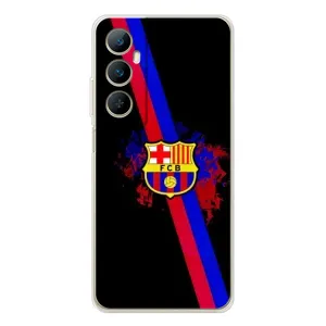 Чехол для Realme C76 (Барселона) (Лого Барсы)