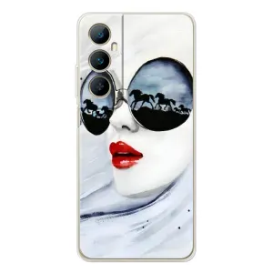 Чехол с картинкой Модные Девчонки Realme C76 (Любительница коней)