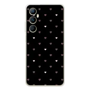 Чехлы с тематикой "Маленькие Сердечки" на Realme C76 (Маленькие сердечки)
