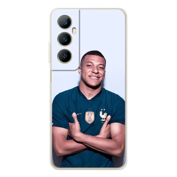 Чехол с рисунком «Мбаппешичка» для Realme C76 Чехол с рисунком «Мбаппешичка» для Realme C76