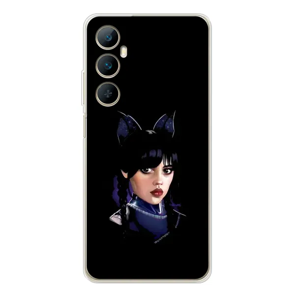 Чехол с рисунком «Милая Уэнсдей» для Realme C76 Чехол с рисунком «Милая Уэнсдей» для Realme C76