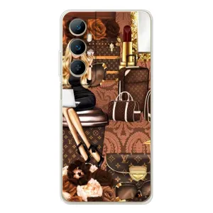 Чехол Стиль Louis Vuitton на Realme C76 (Мода Луи Виттон)