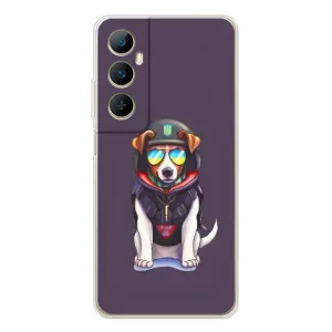 Чехол с принтом Собаки Патрон для Realme C76 (Модный Патрон)